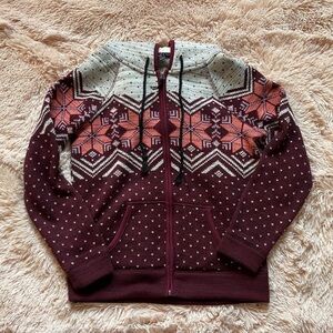 Women’s American Eagle Full Zip Up Fleece Hoodie